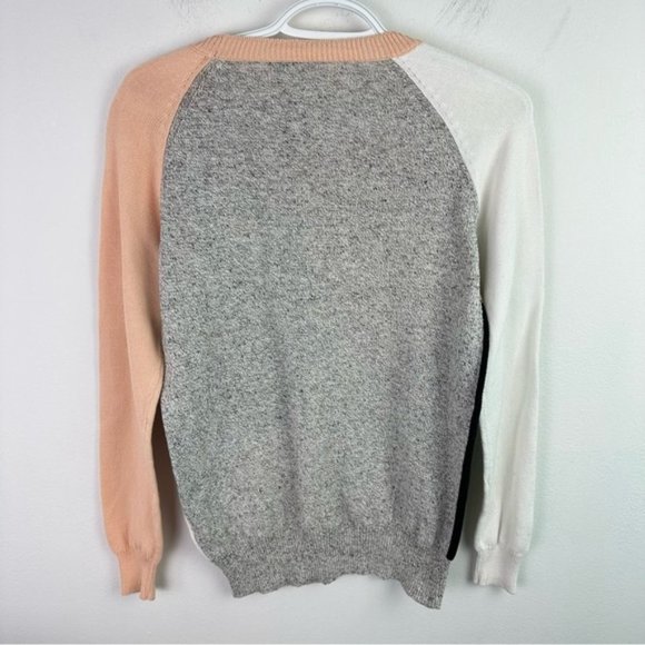 Madewell Shifting Colorblock Pullover Knit Sweater Small - Picture 3 of 5